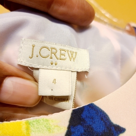 J. Crew Factory | Floral Print Gallery Dress (Size 4) - Picture 2 of 10